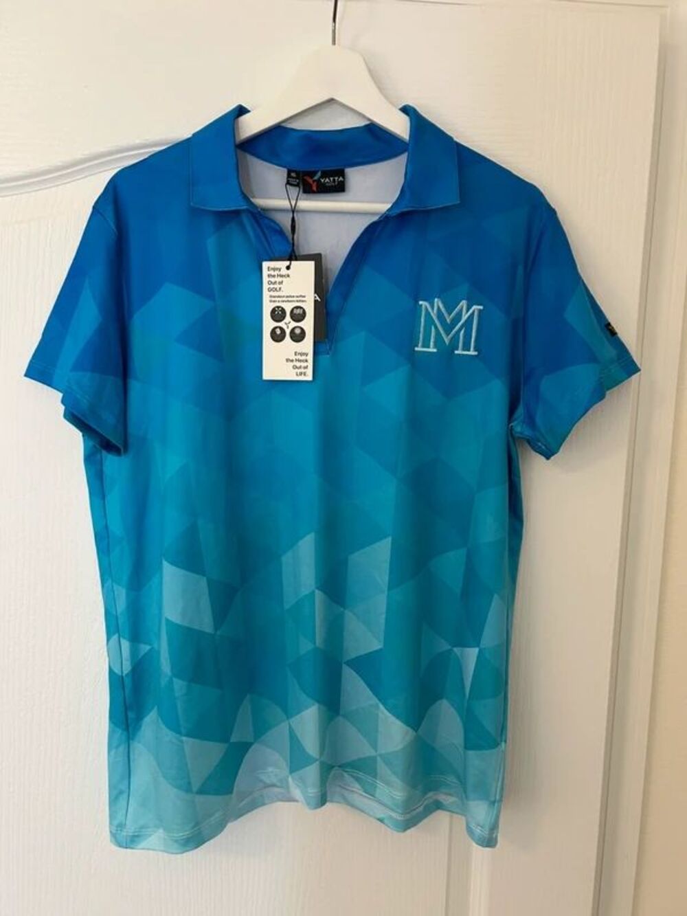 New Yatta Women Golf XL Polo Baby Fade Stretch Wrinkle Resistant Moisture